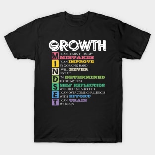 Growth Mindset Meaning T-Shirt